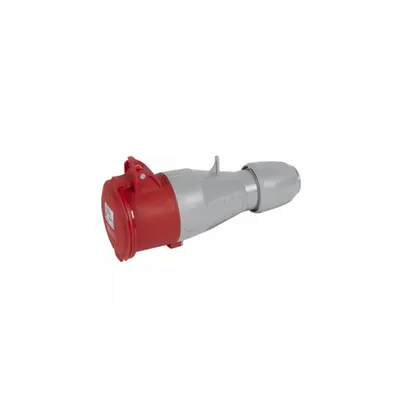 Priza mobila P17 - IP44 - 380/415 V~ - 32 A - 3P+N+E