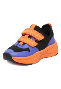 Pantofi sport copii - textil - negru - inchidere velcro