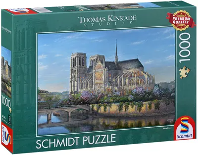 Puzzle Schmidt din 1000 piese - Notre Dame