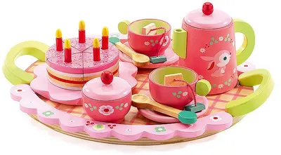 Set pentru copii Djeco Lili Rose - Petrecerea ceaiului