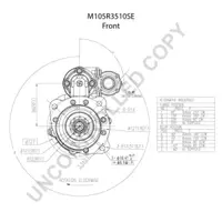 Starter Prestolite Electric M105r3510se