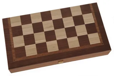 Set sah si table Manopoulos - culoare wenge, 48 x 26 cm