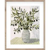 Tablou cu ramă imprimat 40x50 cm Olive Bunch II – Styler