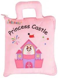Geantă tip carte moale Jollybaby - Princess Castle