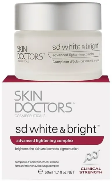 Skin Doctors Cremă de față pentru albire SD White & Bright, 50 ml