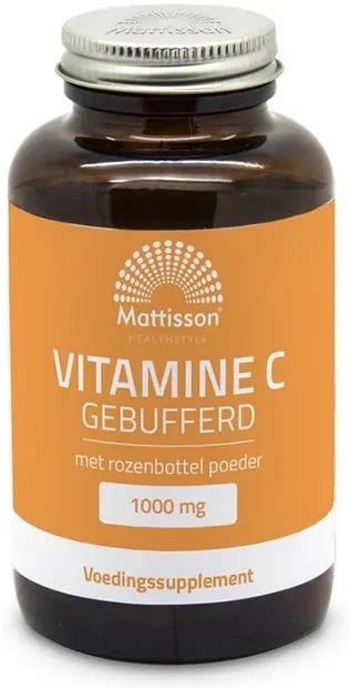 Mattisson Healthstyle Vitamina C Buffered, 1000 mg, 90 capsule