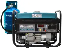 Generator pe gaz/benzina "Könner & Söhnen" KS 3000G