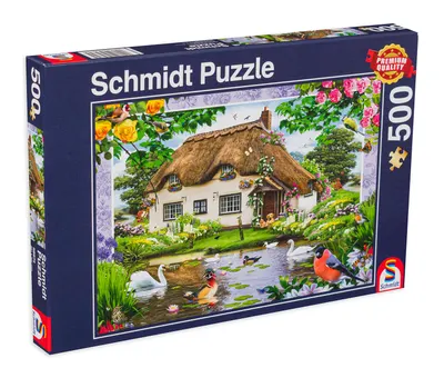 Puzzle Schmidt din 500 de piese - Casuta romantica