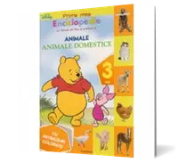 Prima mea enciclopedie cu Winnie de Plus şi prietenii lui. Animale domestice (3 ani)