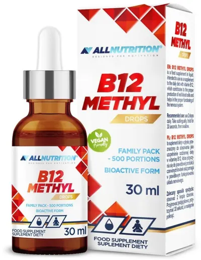 Vitamin B12 Methyl, 30 ml, AllNutrition