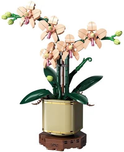 Constructor Sembo Block -Phalaenopsis (orhidee fluture), 357 piese
