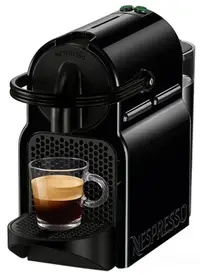 Aparat de cafea cu capsule Nespresso - Inissia Black, D40-EUBKNE5-S, 19 bar, 0.7 l, Black