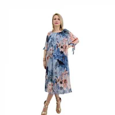 Rochie dreapta tip matase Mariana 8