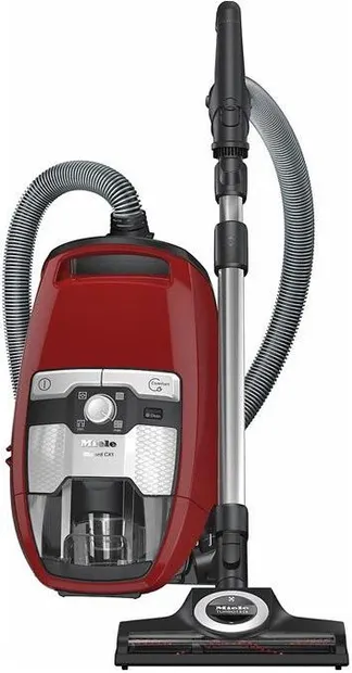 Aspirator fără sac Miele - Blizzard CX1 Cat & Dog, HEPA, roşu