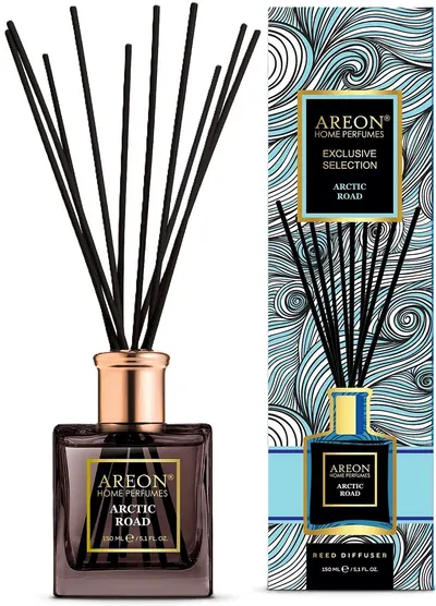 Bețișoare de tămâie Areon Exclusive - Arctic Road, 150 ml
