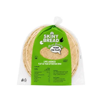 Lipie Libaneză Premium 600g – Pachet 10 Bucăți