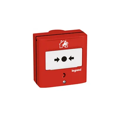 Manual call point pentru fire detection/alarm system -conventional -1 NO/NC -5 A -24 V= -RAL 3000