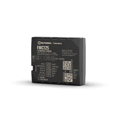 GPS Tracker auto Teltonika FMC125 bluetooth, LTE CAT1, acumulator de rezerva 170 mAh, GSM 4G
