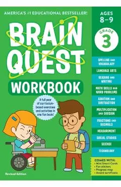Brain Quest Workbook: 3rd Grade Revised Edition