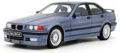 Model de colecție OTTOMobile Contemporary: Automobile - BMW Alpina B6 2.8, Alpina Blue Metallic, 1992