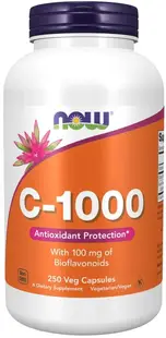 Vitamin C-1000, 250 capsule, Now