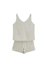 Pijamale de dama Renne turcoaz deschis - Abstract