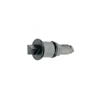 Metal rebate lock - 6.5 mm male triangle - metal