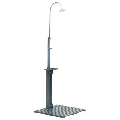 Gossi dus de gradina, antracit, lemn