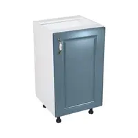Corp inferior 45 cu 1 usa Zebra MDF Albastru drept