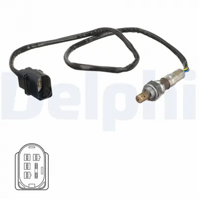 Sonda Lambda (465mm) Potrivit Seat Arosa, Cordoba, Ibiza Iii, Inca; Skoda Fabia I, Fabia I Praktik; Vw Caddy Ii, Caddy Ii Minivan, Lupo I, Polo, Polo Iii, Polo Iii Classic 1.4 04.96-04.12