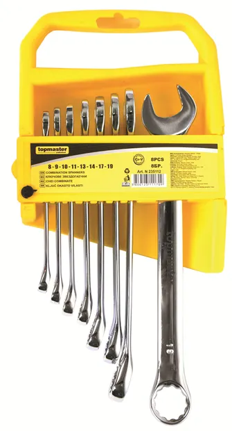 Chei combinate Top Master - TMP, 8-19 mm, 8 buc.