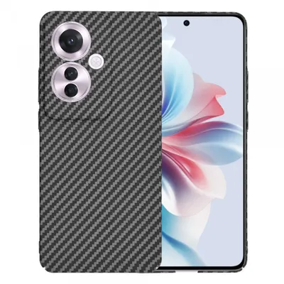 Husa pentru Oppo Reno11 F, Techsuit, Carbonite FiberShell, Neagra