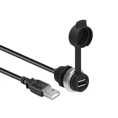 Communication Interface Ø22mm Platinum Series, Usb Interface Type 3.0, a Female/a Male Connection Type With Cable 1metri Lungime