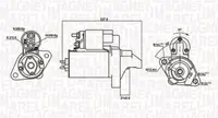 Electromotor (12v, 1,4kw) Potrivit Audi A4 B5, A4 B6, A4 B7, A6 C4, A6 C5, A8 D2, A8 D3, Allroad C5, Cabriolet B3; Skoda Superb I; Vw Passat B5, Passat B5.5 2.4-4.2 11.92-03.08