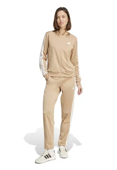Trening cu logo si fermoar W ESS 3S TS - Maro camel