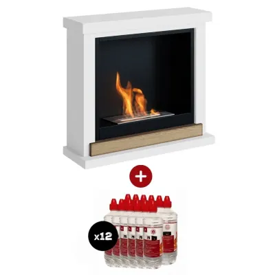 Pachet Hagen Pure White Semineu + 12L bioetanol