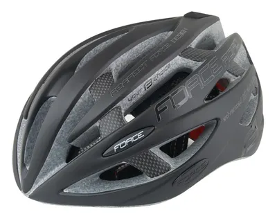 Casca Force Road Negru Mat/Lucios L-XL