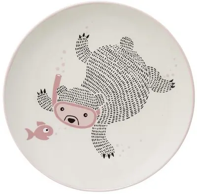 Farfurie din ceramica Bloomingville Ellie - Ursuletul care se scufunda