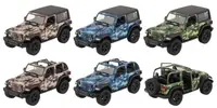 Mașinuță din metal Goki - Jeep Wrangler, asortiment