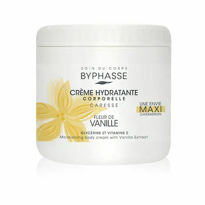 Cremă Corporală Hidratantă Byphasse Vanilie (500 ml)