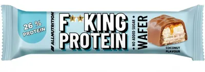 AllNutrition Fitking Protein Wafer, cocos, 37 g