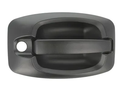 Maner usa Stanga Fata potrivit PEUGEOT BOXER 2006-2014 - (exterior, cu gaura pentru incuietoare; negru)