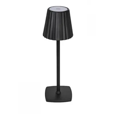 Veioza Merida cu Acumulator LED - Neagra – Design Modern si Functionalitate Avansata