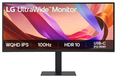 Monitor LG - UltraWide 34U650A-B, 34'', WQHD, IPS, curbat, negru