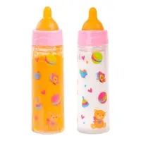 Set 2 biberoane de jucarie pentru papusi Bayer