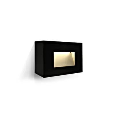 Gela LED 4W 300lm 3000K 220-240V IP65 negru
