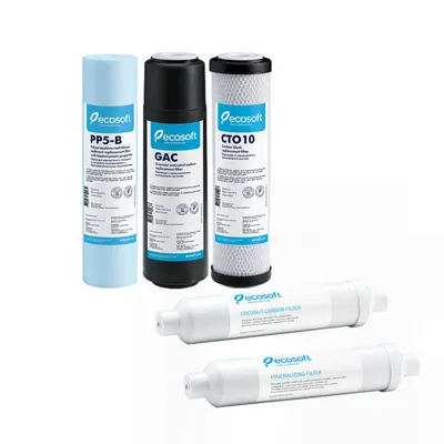 Set 5 filtre de schimb Osmoza Inversa Ecosoft Advance ECO5ADV