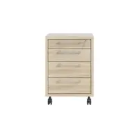 Dulap cu aspect de lemn de stejar cu încuietoare 48x68 cm Prima – Tvilum
