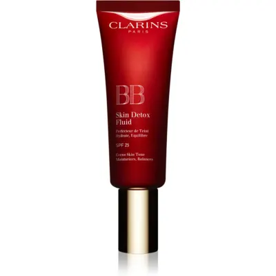 Clarins BB Skin Detox Fluid crema hidratanta BB SPF 25 culoare 01 Light 45 ml