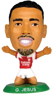 Figurină Creative Toys Sports: Soccerstarz - Arsenal Gabriel Jesus Home Kit, 5 cm